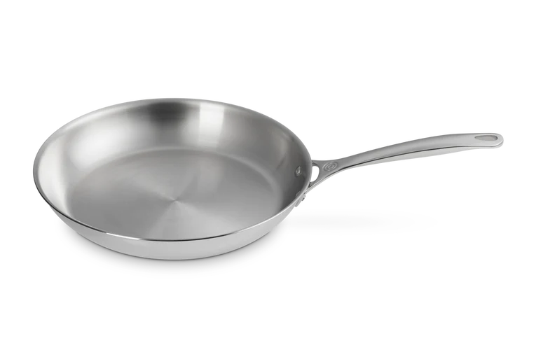 Padella bassa in acciaio inox - 30 CM