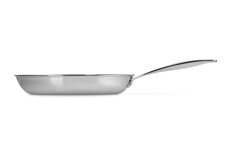 Padella bassa in acciaio inox - 30 CM