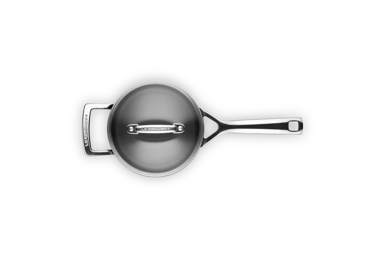Casseruola con maniglia e coperchio vetro in alluminio antiaderente 16CM / 1.9 L