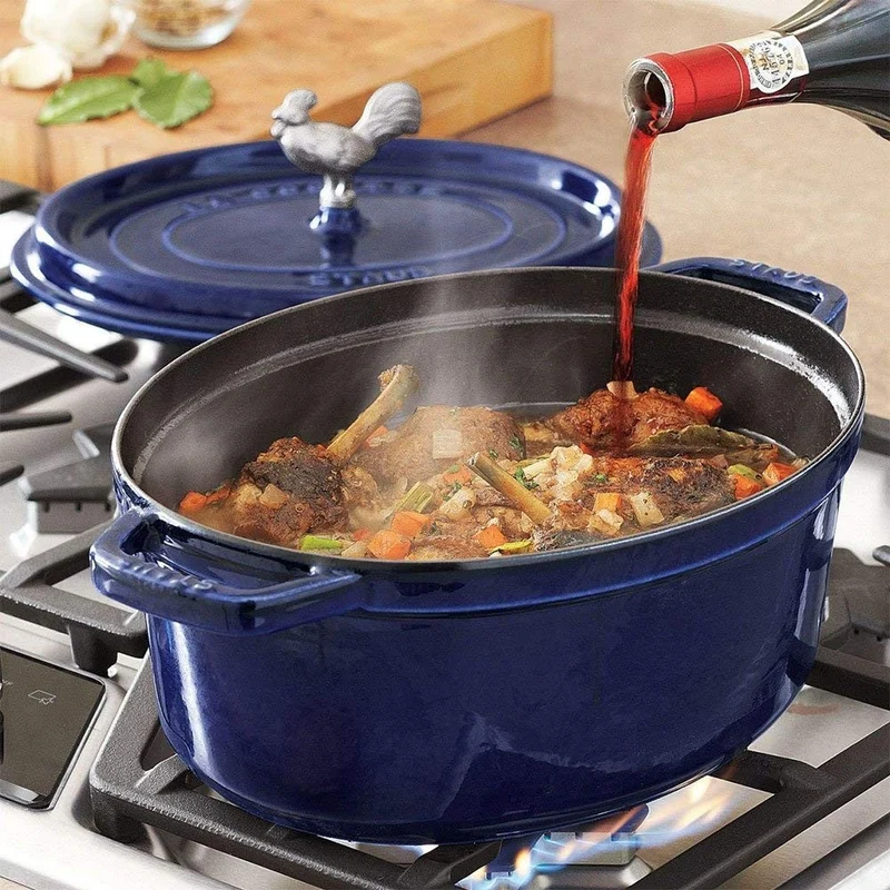 La Cocotte Ovale pan Blu