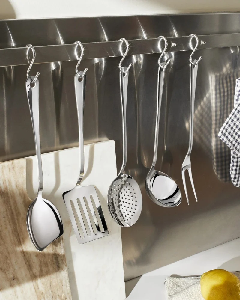 Set Cucina Utensili Lucido