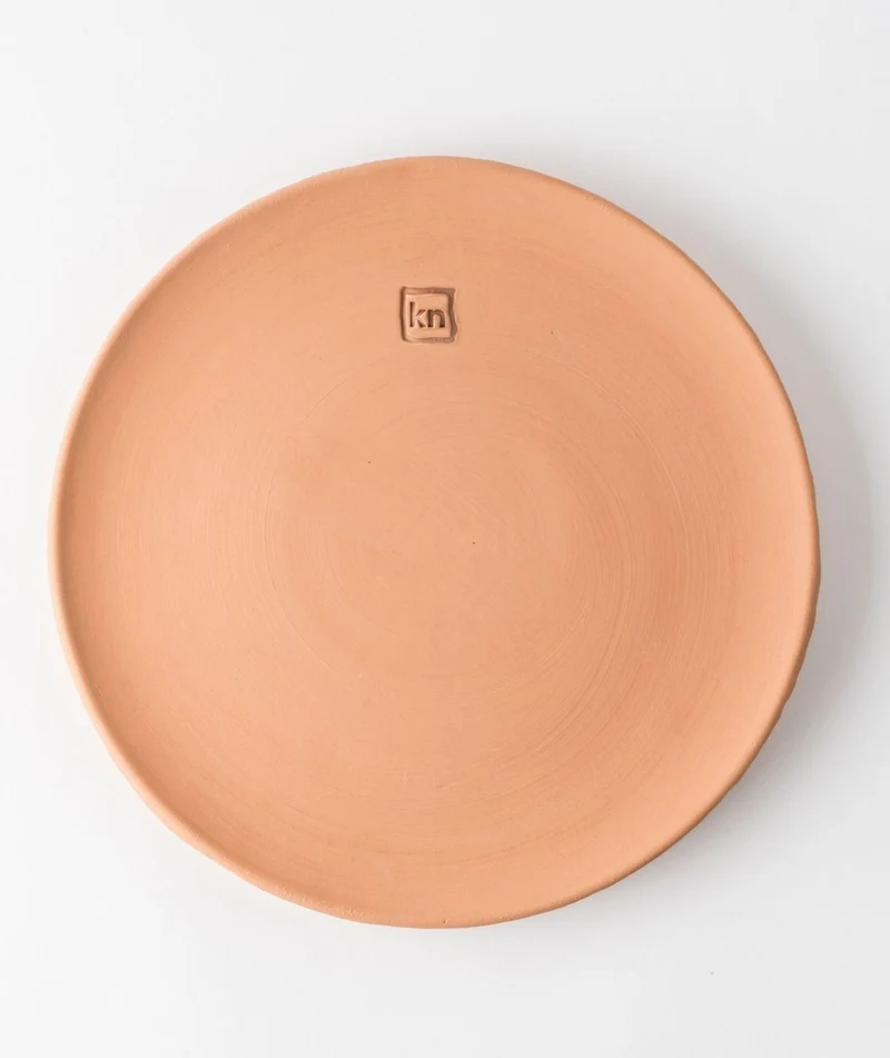 KnIndustrie Gourmet Pizza Teglia Piatto Pizza in Terracotta