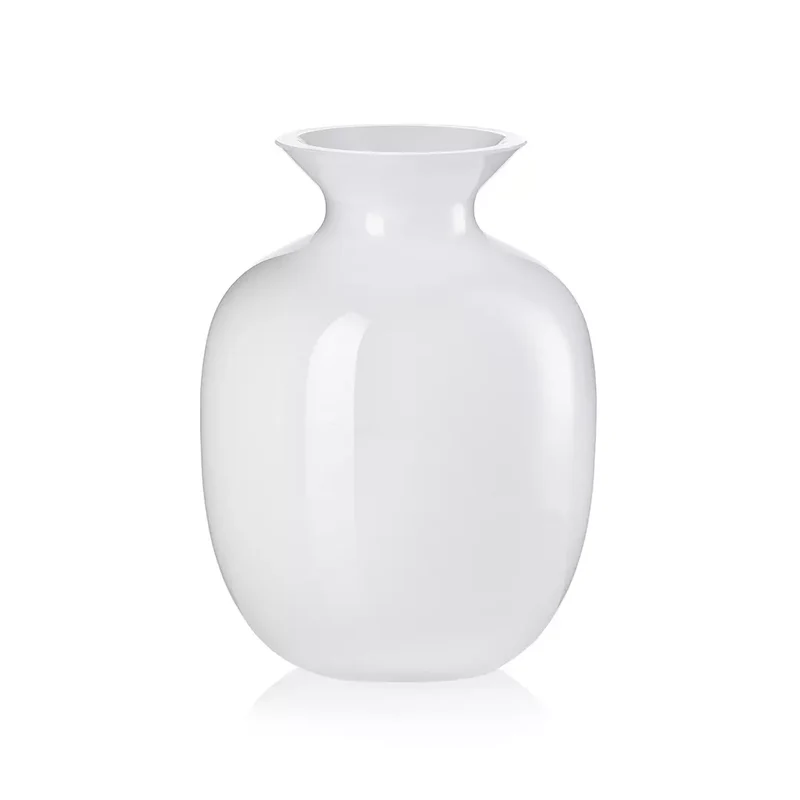 Rialto med vaso incamiciato - Bianco H 24cm