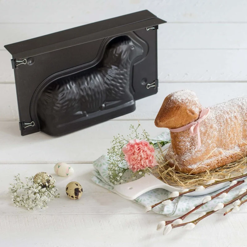 Stampo da forno, a forma di agnello