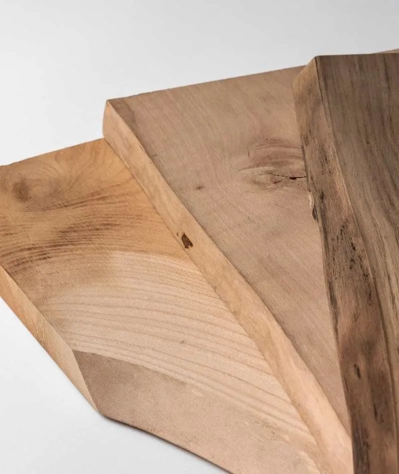KnIndustrie Materials Tagliere Vassoio Essenze - Pero Ciliegio Noce