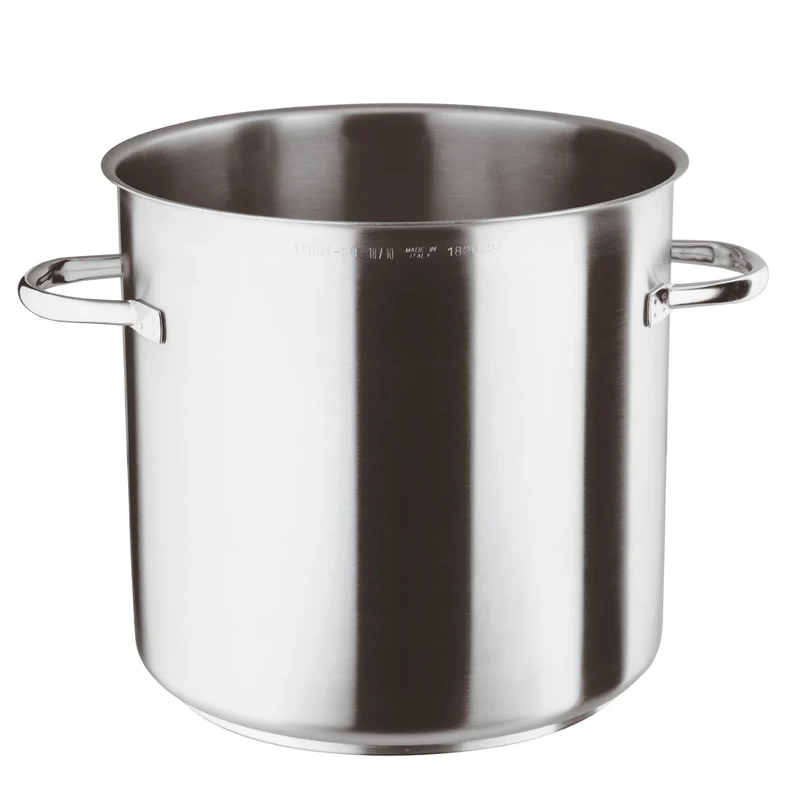 Pentola inox alta ø cm.22 h.22 lt.8.3 s1000
