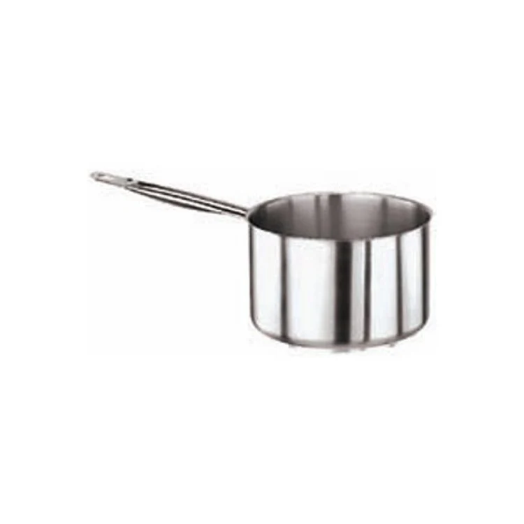 Casseruola inox medio alta 1 manico ø cm.24 h.12 lt.5.4 s1000