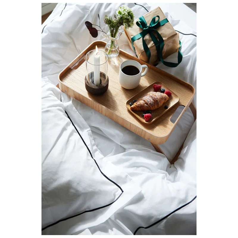 Vassoio colazione letto pieghevole "Hanna" cm 50x30x19