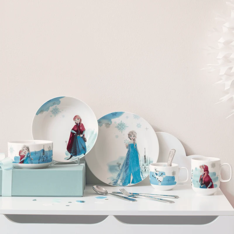 Disney Frozen Piatto fondo per bambini 19 cm in porcellana