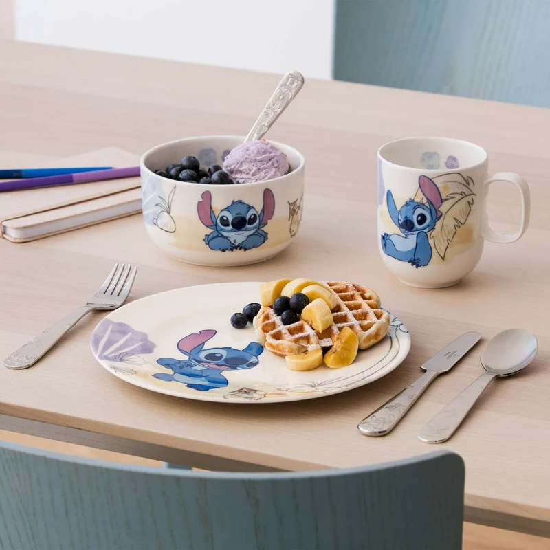 Disney Stitch Ciotola per cereali per bambini in porcellana