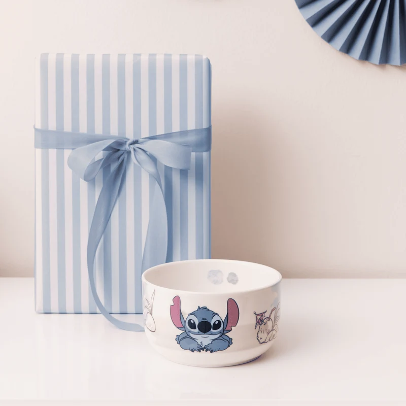 Disney Stitch Ciotola per cereali per bambini in porcellana