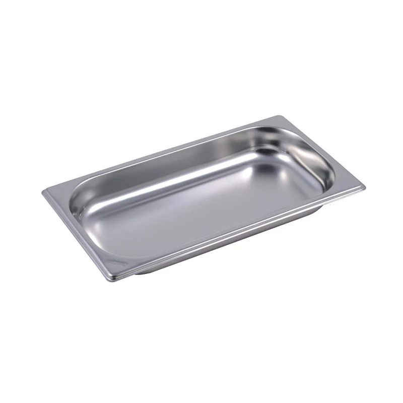 Teglia gn con gradino cm.17.5x32.5 h.2 gn 1/3
