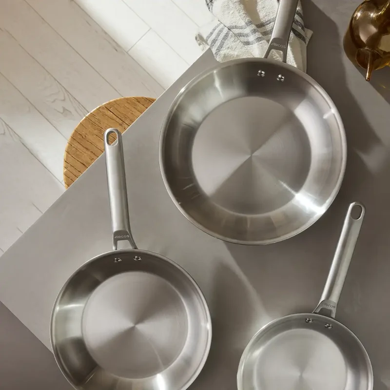 Set sartenes Samoa Inox 20, 26 y 30 cm