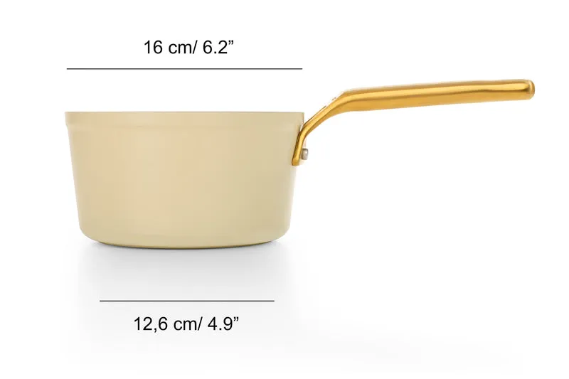 Set 3 piezas Serie Samoa Iconic Beige (Cazo, Sartén y Cacerola)