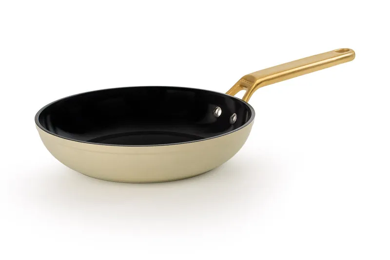 Set sartén y Cacerola Samoa Iconic Beige + Utensilios