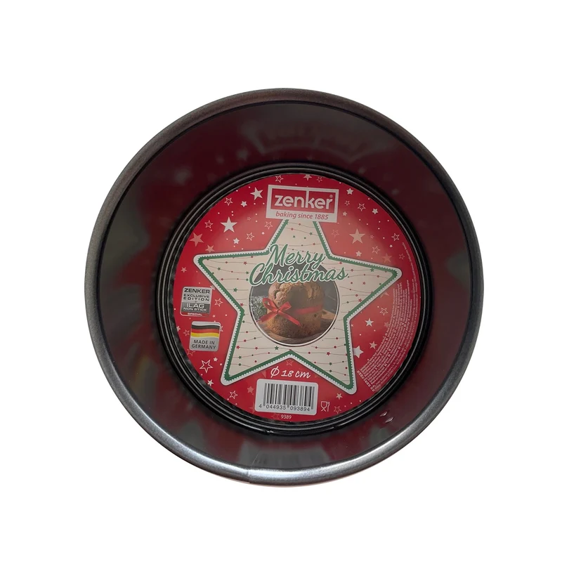 Zenker Stampo panettone, Linea Merry Christmas, dimensione 18cm x 10 cm