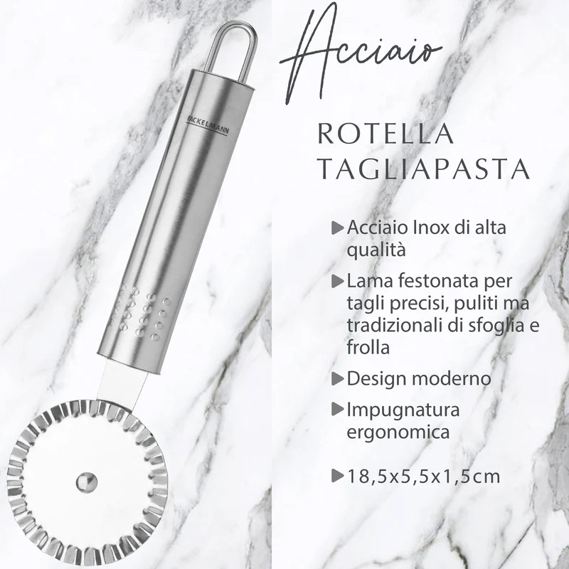 Rotella tagliapasta, in acciaio inox