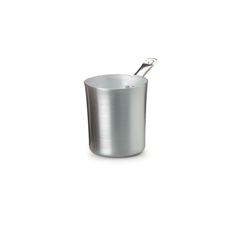 Bagnomaria alluminio 1 manico ø cm.20 h.22 lt.6.5