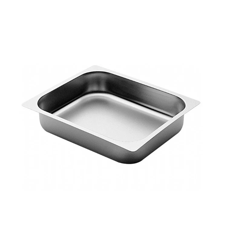 Teglia gn liscia forno cm.26.5x32.5 h.4 gn 1/2