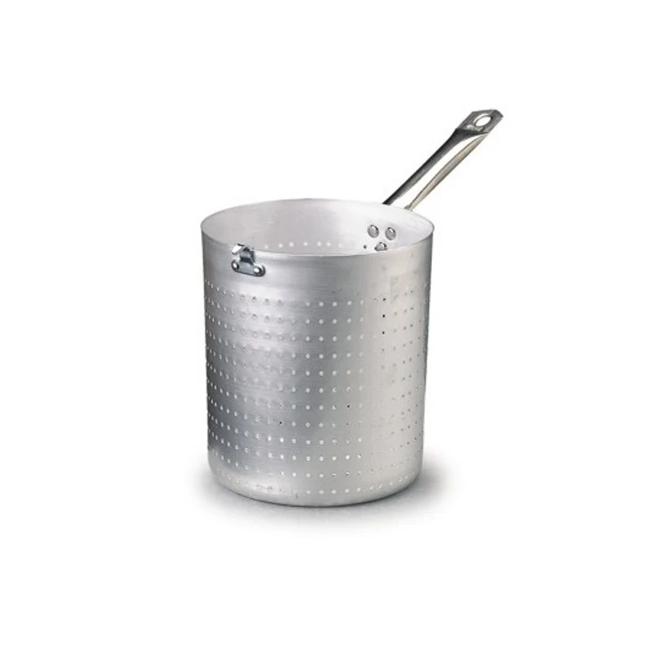 Colapasta alluminio cilindrico 1 manico ø cm.24 h.24