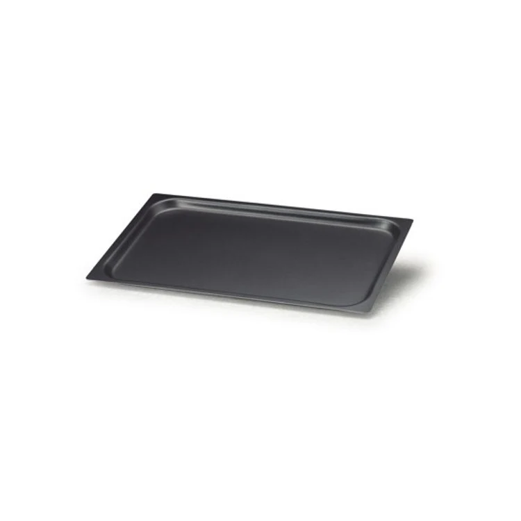 Teglia alluminio gastronorm antiaderente gn 1/1 h.6.5 nera