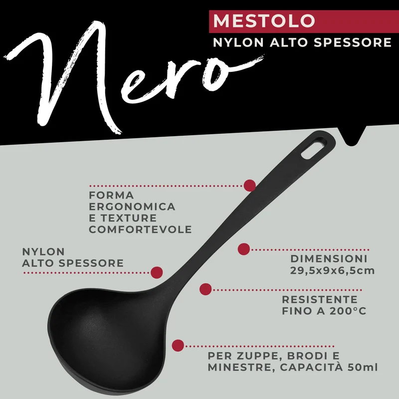 Mestolo, Linea Nero
