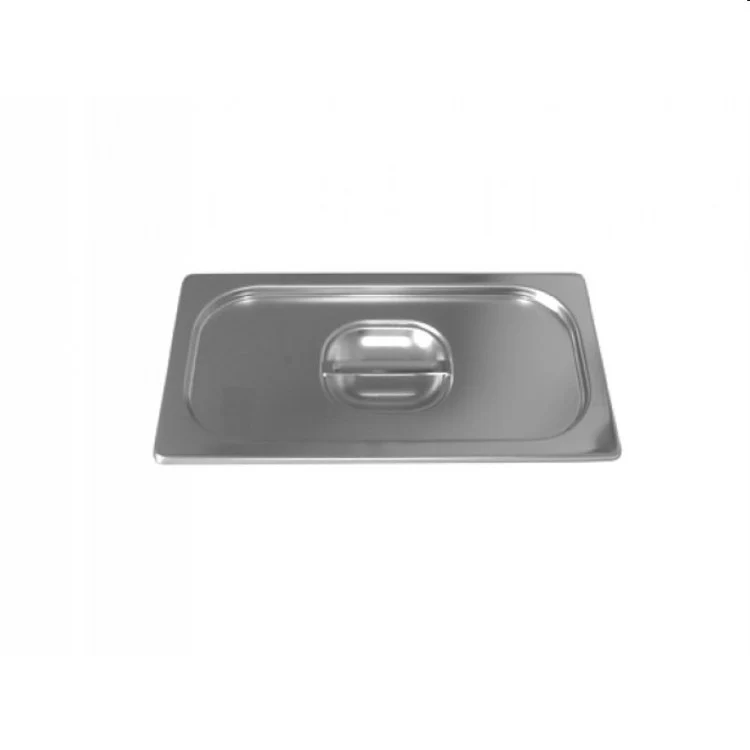 Coperchio inox gastronorm 1/4 cm.26.5x16