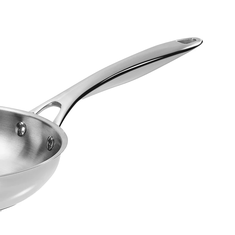 WOK in Acciaio Inox PRO - 28cm