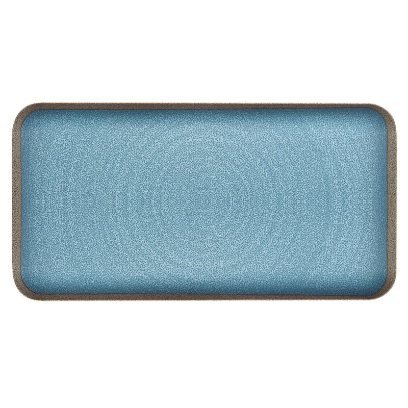 RENA TURCHESE - VASSOIO RETTANGOLARE GRANDE - TOUCH-MEL