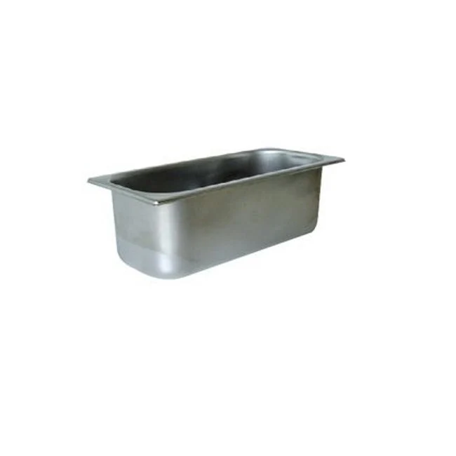 Vaschetta inox gelato cm.42x20 h.20 lt.13.5 ***