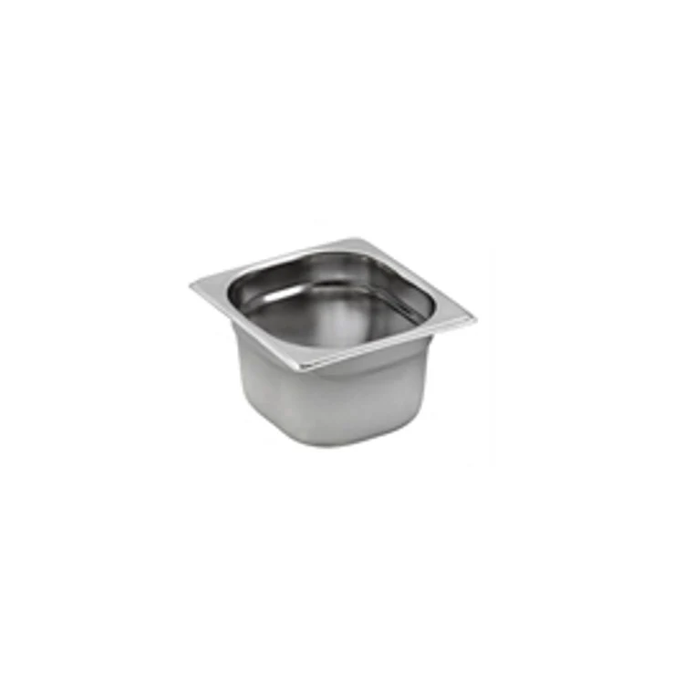 Teglia gastronorm sovrapponibile cm.16.2x17.7 h.10 gn 1/6