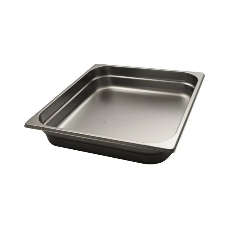 Teglia gastronorm sovrapponibile cm.35.7x32.5 h.6.5 gn 2/3