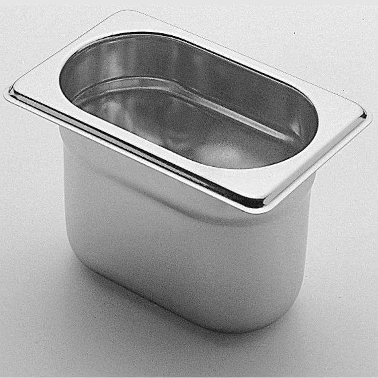 Teglia gastronorm sovrapponibile cm.10.6x17.7 h.10 gn 1/9