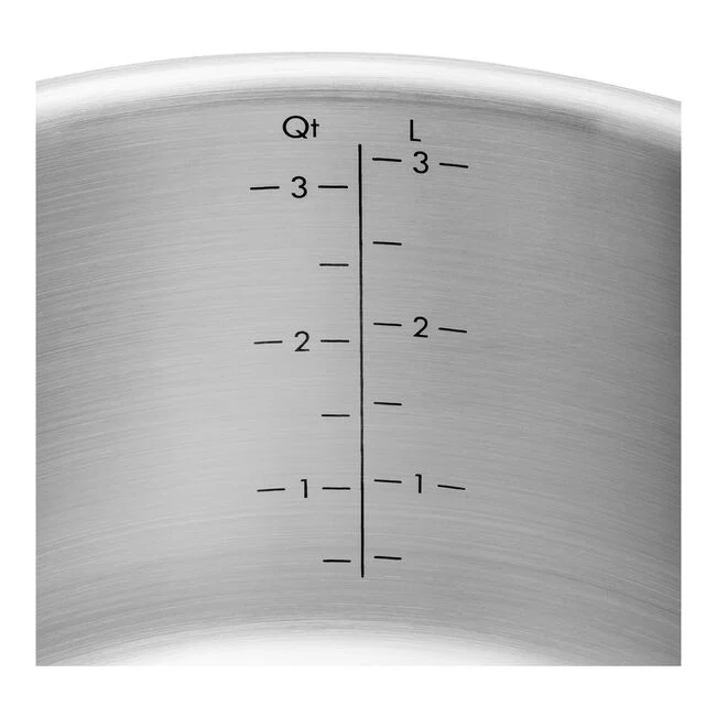 PURE Set di pentole, 5-pz., Acciaio Inox 18/10 - Fucsia