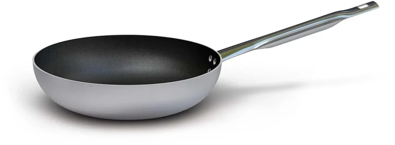 Padella svasata alta 1 manico in Alluminio - 36cm