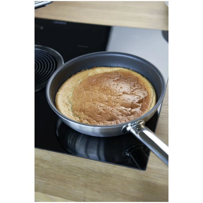 PRO Padella in Acciaio Inox 18/10 - 26 cm, Duraslide Ultra