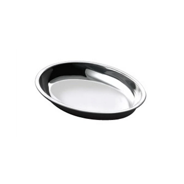 Pirofila inox ovale cm.36x26 h.6