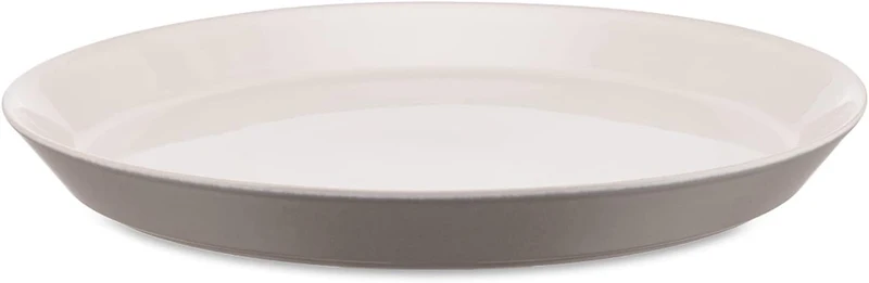 Tonale - Piatto Piano / Set 4 pezzi - Grigio Chiaro