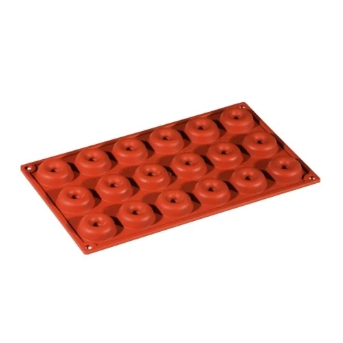 Stampo silicone mini savarin ø cm.4.1 h.1.2 18 impronte