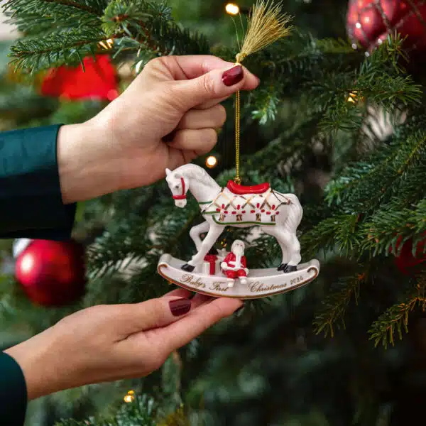 Villeroy & Boch - Christmas Classics, Addobbo Annuale 2024 Cavallo a Dondolo