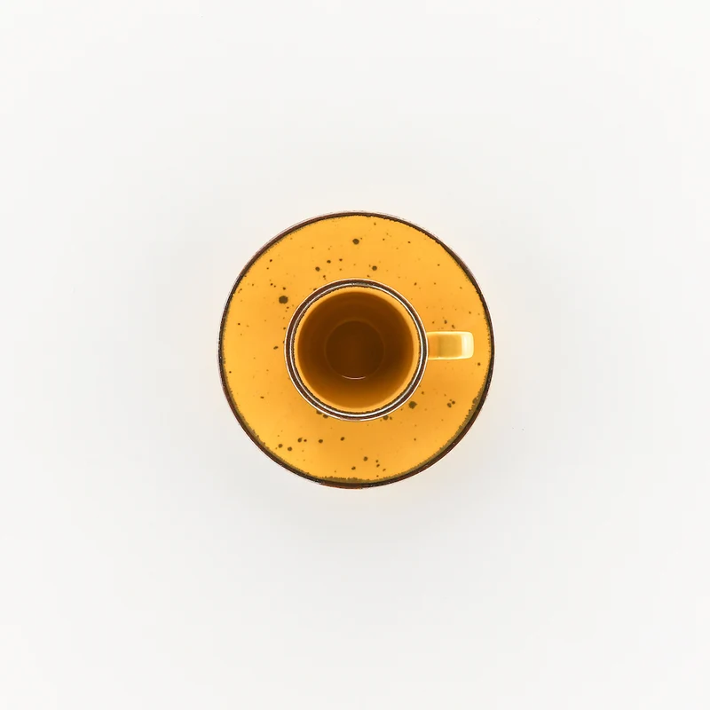 Set 6 tazze caffè Cottage Yellow