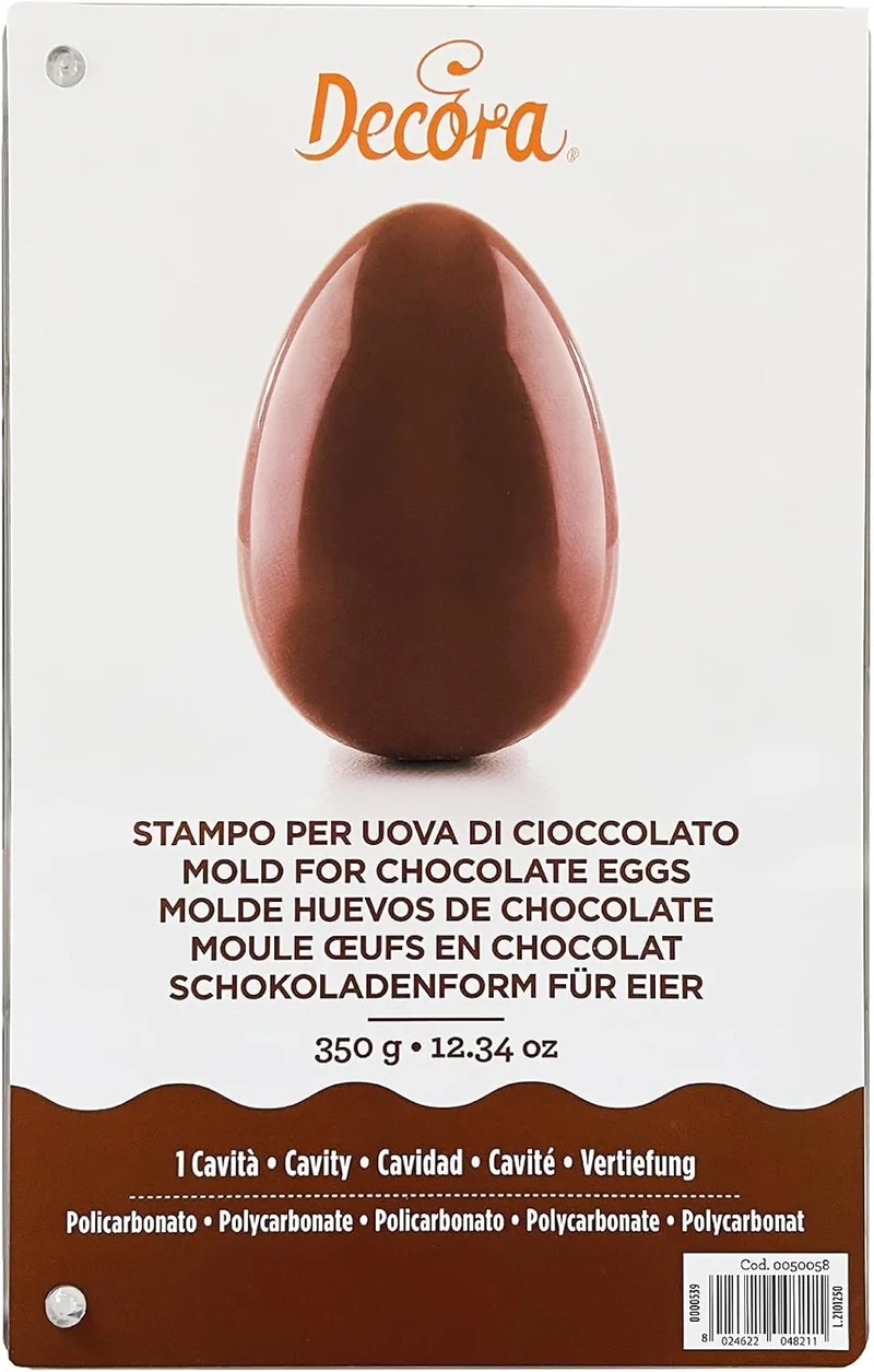 STAMPO UOVA POLICARBONATO 350 G 1 CAVITA' DA 163 X 230 MM