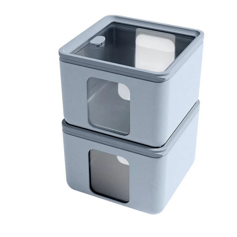 Blim PLUS Peek Box Contenitore Quadro 2 Pezzi 10x13cm Dolphin