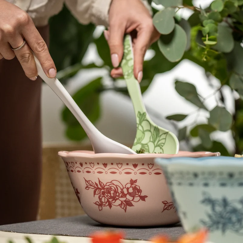 "JOSEPHINE" POSATE INSALATA - Dusty green