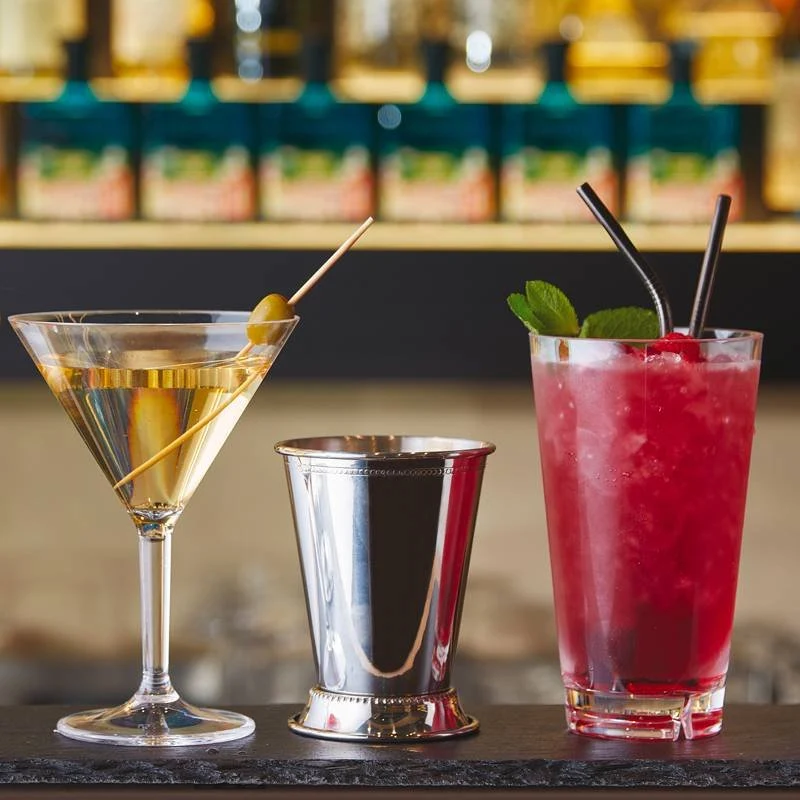 38 cl - Mint Julep Bicchiere Cocktail In Acciaio Inox