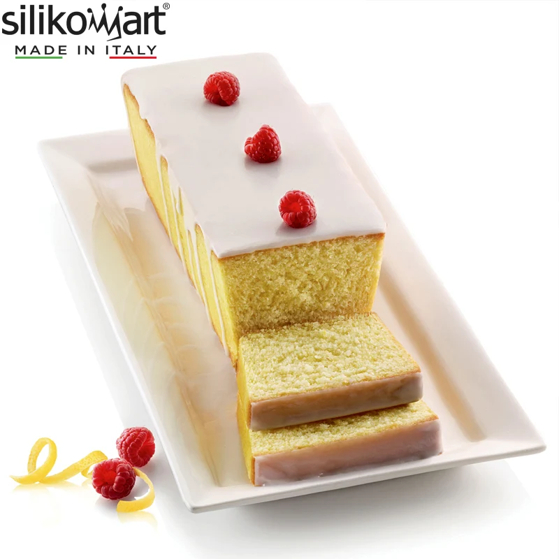 30x10 cm - Classic Stampo Plum Cake Antiaderente In Silicone