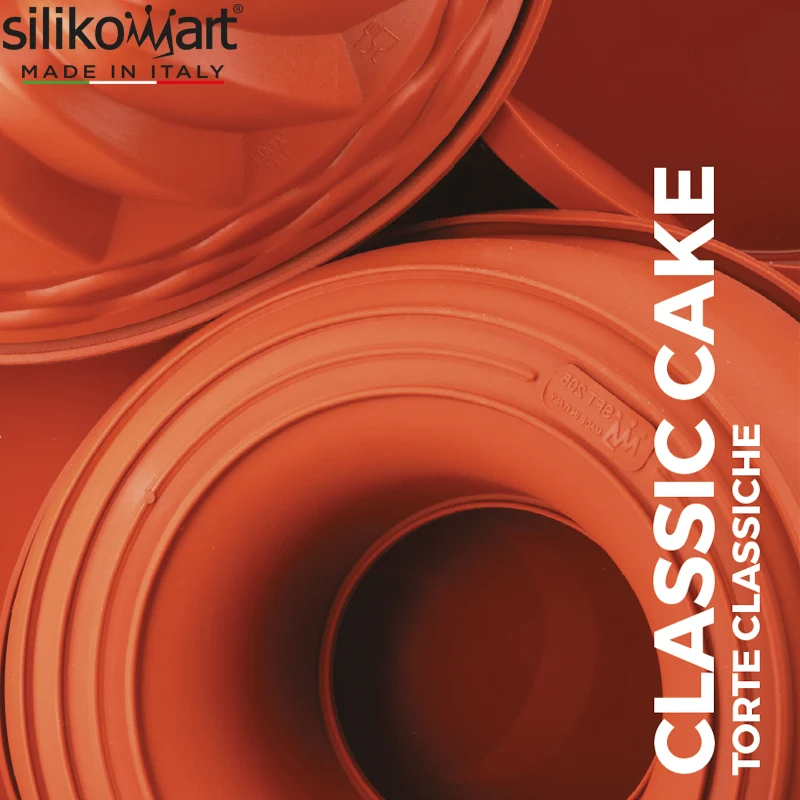 30x10 cm - Classic Stampo Plum Cake Antiaderente In Silicone