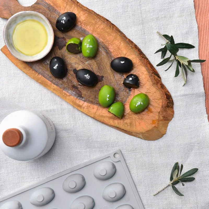30 Forme - Gourmand Stampo Decorazioni Olive In Silicone
