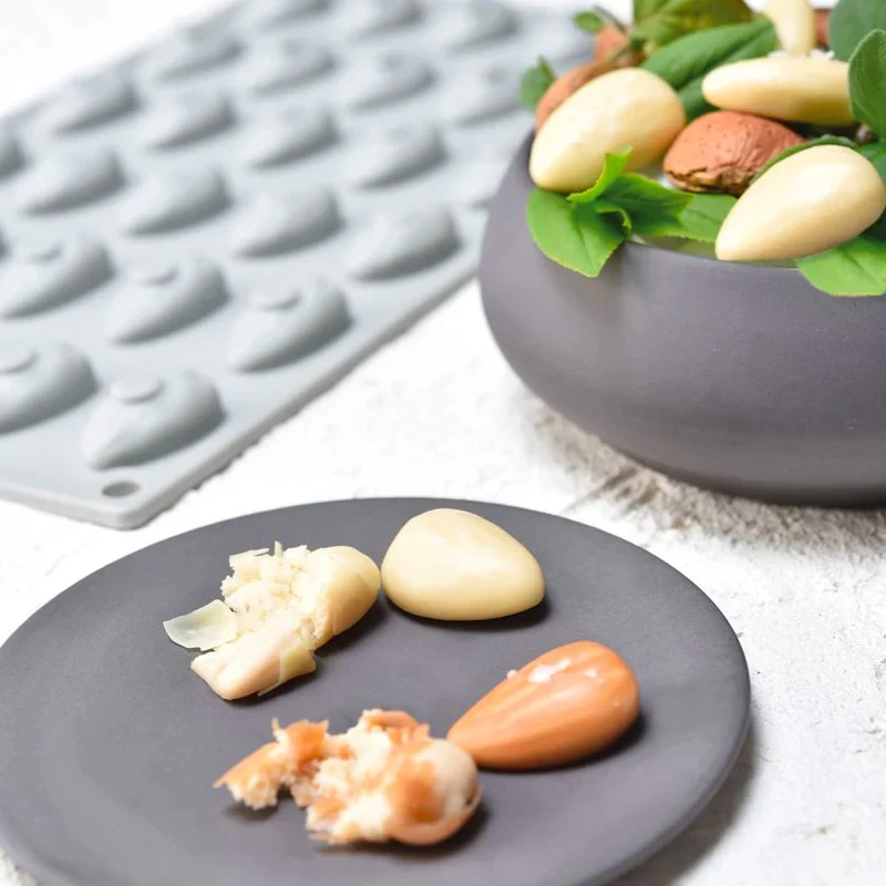 30 Forme - Gourmand Stampo Decorazioni Mandorle In Silicone