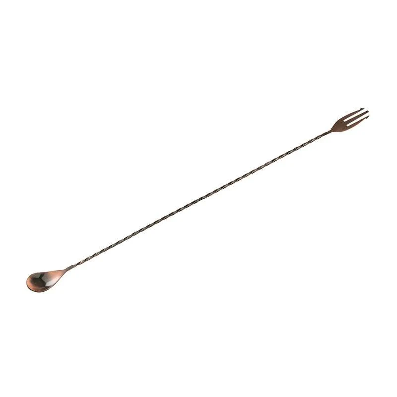 30 cm - Bar Happy Hour Bar Spoon In Acciaio Inox